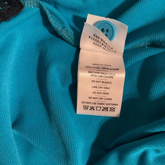 ** RHÔNE Blue Ringer Henley Shirt - Picture 8 of 10